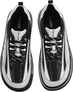 Dexter Men's SST 6 LZ Black/Stone Right Handed Bowling Shoes